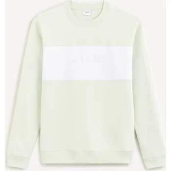 Pánská móda Celio Mikina Deatle 1126489 Zelená L