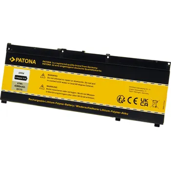 Počítač Patona Baterie pro HP Omen 15-CE / Omen 17-CB / Pavilion Gaming 15-CX, SR04XL, 15.4 V, 4380 mAh