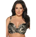 Horní díl plavek Ava Lingerie SK-184 Černo-béžová 70H