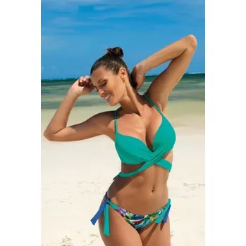 Dámské plavky Dvoudílné plavky Marko Kristina Viridian M-538 (6) Zelená M