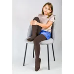 Dívčí punčocháče Noviti SB011 Hnědá 116-122