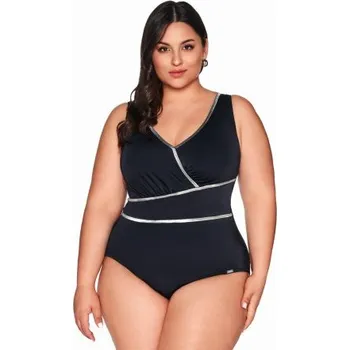 Dámské plavky Vyztužené jednodílné plavky Ava Lingerie SKJ-62 Černá 90D