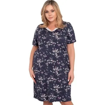 Dámská móda Noční košile Italian Fashion Evita - balna Tmavě modrá 2XL
