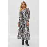 Dlouhé šaty s potiskem Makadamia M860-52 Barevná S(36)