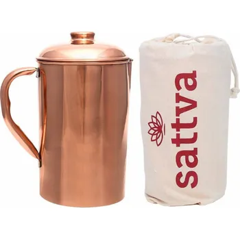Sattva Smooth měděný džbán Plain Jug 1250 ml