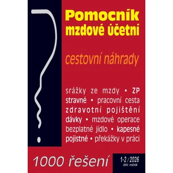1000 řešení č. 1-2 / 2026 - Pomocní mzdové účetní