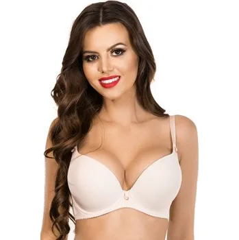 Podprsenka Push-up podprsenka Mediolano Lorita 19010 Super push-up Béžová 70D