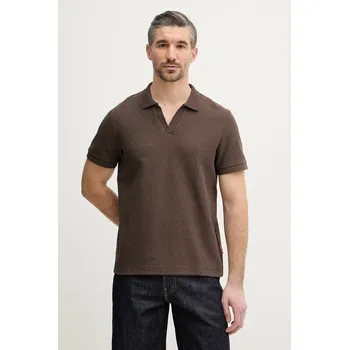 Pánské oblečení Polo tričko Joop! 30101964 hnědá 89X, vel. XXL