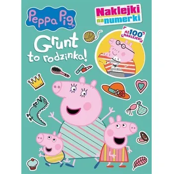 První čtění Peppa Pig. Naklejki na numerki
