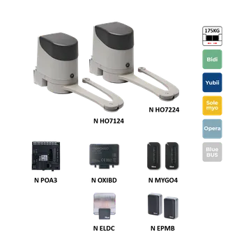 Pohon brány HOPPBDKCE sada pohonů pro dvoukřídlou bránu do 2,4 m / křídlo