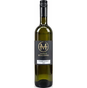 Ryzlink vlašský 2024, moravské zemské víno, Vinařství Michal Homola, polosladké