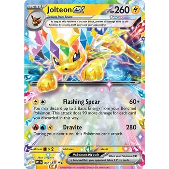Sběratelská karetní hra Jolteon ex 030/131 - Prismatic Evolutions