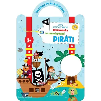 Dětské zboží Omalovánky se samolepkami-Piráti