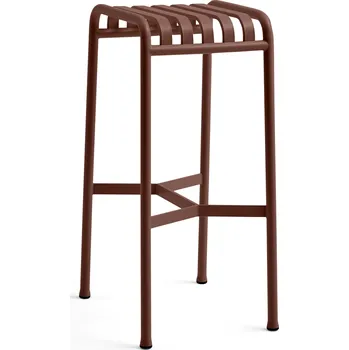 Barová židle Hay, Barová židle Palissade, zahradní, výška 78 cm, červená - Formadore
