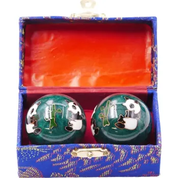 Figurka Čínské meditační koule ČCHI panda 4 cm