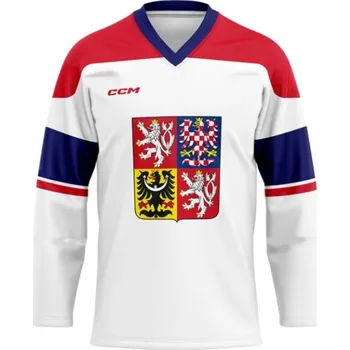 Reprezentační dres CCM ZOH bílý bez reklam, Senior, bílá, S CCM