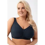 Bezkosticová nevyztužená podprsenka Gorsenia K973 Nela Tmavě modrá 75E