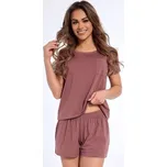 Dámské pyžamo Cornette 850/324 Vínově-červená S