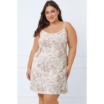 Dámské oblečení Noční košilka Italian Fashion Solita - bavlna Světle béžová M