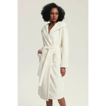 Dámský župan Dámský župan Henderson Dionne - s kapucí Krémová XL/2XL
