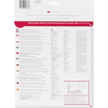 Privátní filtr 3M PF125W9 Bezpecnostni filtr cerna pro 31,8cm (12,5 ) 16:9