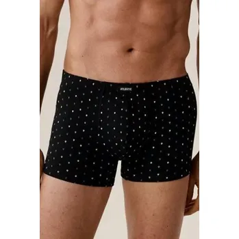 Boxerky 3 PACK boxerky Atlantic 3MH-220 - bavlna Černo-modrá S