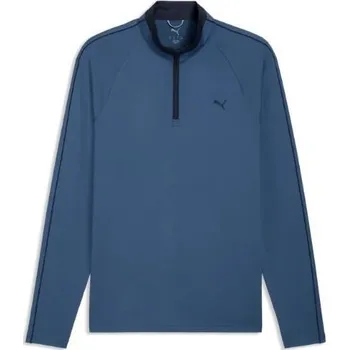 Puma Pure 3.0 1/4 Zip pánská mikina, modrá pánské, M