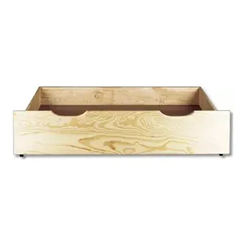 Noční stolek DREWMAX Úložný prostor z borovice LK153 šířka 97cm