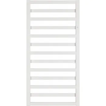 Radiátor Instalprojekt Koupelnový radiátor POPPY - 600 × 990 mm, výkon 489 W, Bílý (C35 white silk), Spodní připojení - Hopa