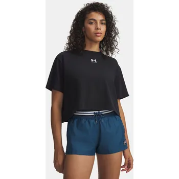 Dámské tričko Under Armour Dámské tričko UA Rival Boxy Tee Solid 6011064-001 Černá LG
