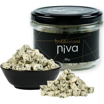 Lyopotraviny s.r.o. Lyofilizovaná niva (sušeno mrazem), 80 g - ve skle Hmotnost balení: 80 g