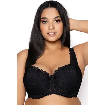 Podprsenka Vyztužená podprsenka Mat M-053/22 Big CARMELA Maxi Černá 95D