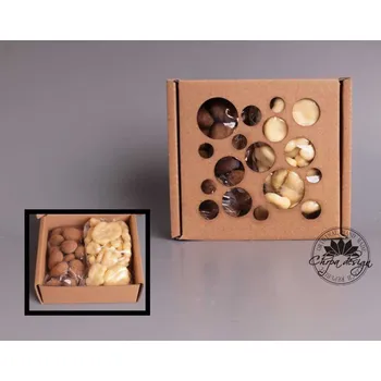 Mlsná krabička S - Mandle skořice & Banán v jogurtu Typ výřezu: 1 - anděl