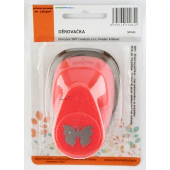 Kancelářské potřeby SMT Creatoys Raznice na papír 25 mm - motýl