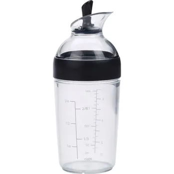 Shaker Šejkr na dressing GOOD GRIPS 236 ml, černá, plast, OXO