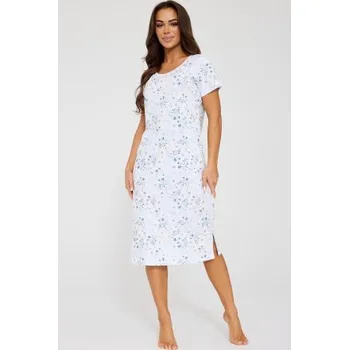 Dámská noční košile Noční košile Cornette Florence 2 Ecru M