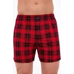 Trenýrky Cornette 002/324 - bavlna Červeno-černá M