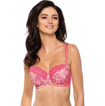 Podprsenka Polovyztužená podprsenka Gorteks Latina/B3 Růžová 65D