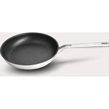 Pánev Beznýtová pánev z vícevrstvé nerezové oceli s nepřilnavým povrchem bez poklice ø 26 cm - rozbaleno