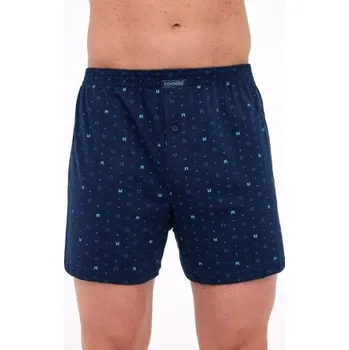 Trenýrky Cornette 002/328 - lišky Tmavě modrá 3XL