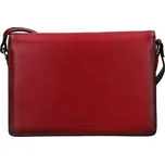 Kožená dámská crosbody kabelka Katana Amande - tmavě červená