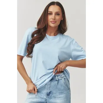 Dámské triko Makadamia C41 - sv. modré Světle modrá Uni