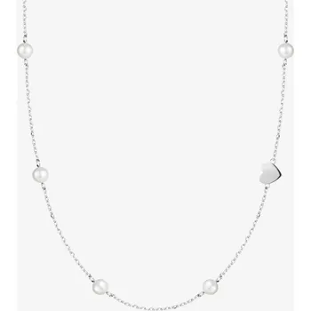 Náhrdelník Preciosa Stříbrný náhrdelník Pearl Passion s říčními perlami Preciosa 6156 01