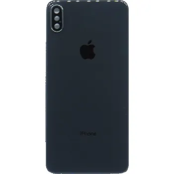 Apple Iphone XS Max zadní sklo + sklíčko kamery - černá barva (Space Gray)
