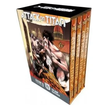 Attack On Titan Season 1 Part 2 Manga Box Set (Hajime Isayama)(Brožovaná)