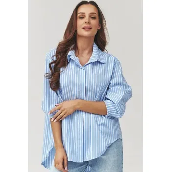 Dámská halenka Halenka Makadamia C36 - sv. modrá Světle modrá Uni