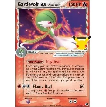Sběratelská karetní hra Gardevoir ex δ Delta Species 93/101 - Celebrations