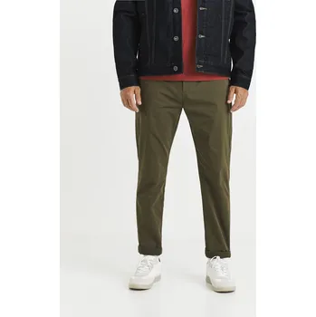 Pánské kalhoty Celio Sportovní chino kalhoty Vovelo 1097062 Khaki 38/34