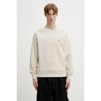 Dámská mikina Bavlněná mikina Filling Pieces Boxy Embroidered, L, béžová, 01X