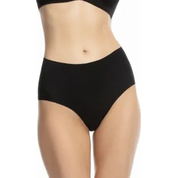 Kalhotky Kalhotky Julimex Infinity - vyšší pas Černá L